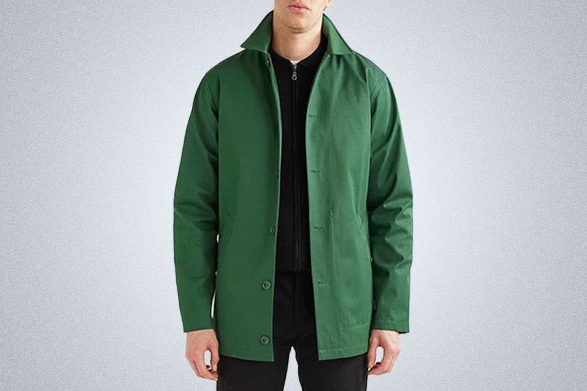 The Big Boy Rain Coat: Percival Waterproof Sherlock Jacket