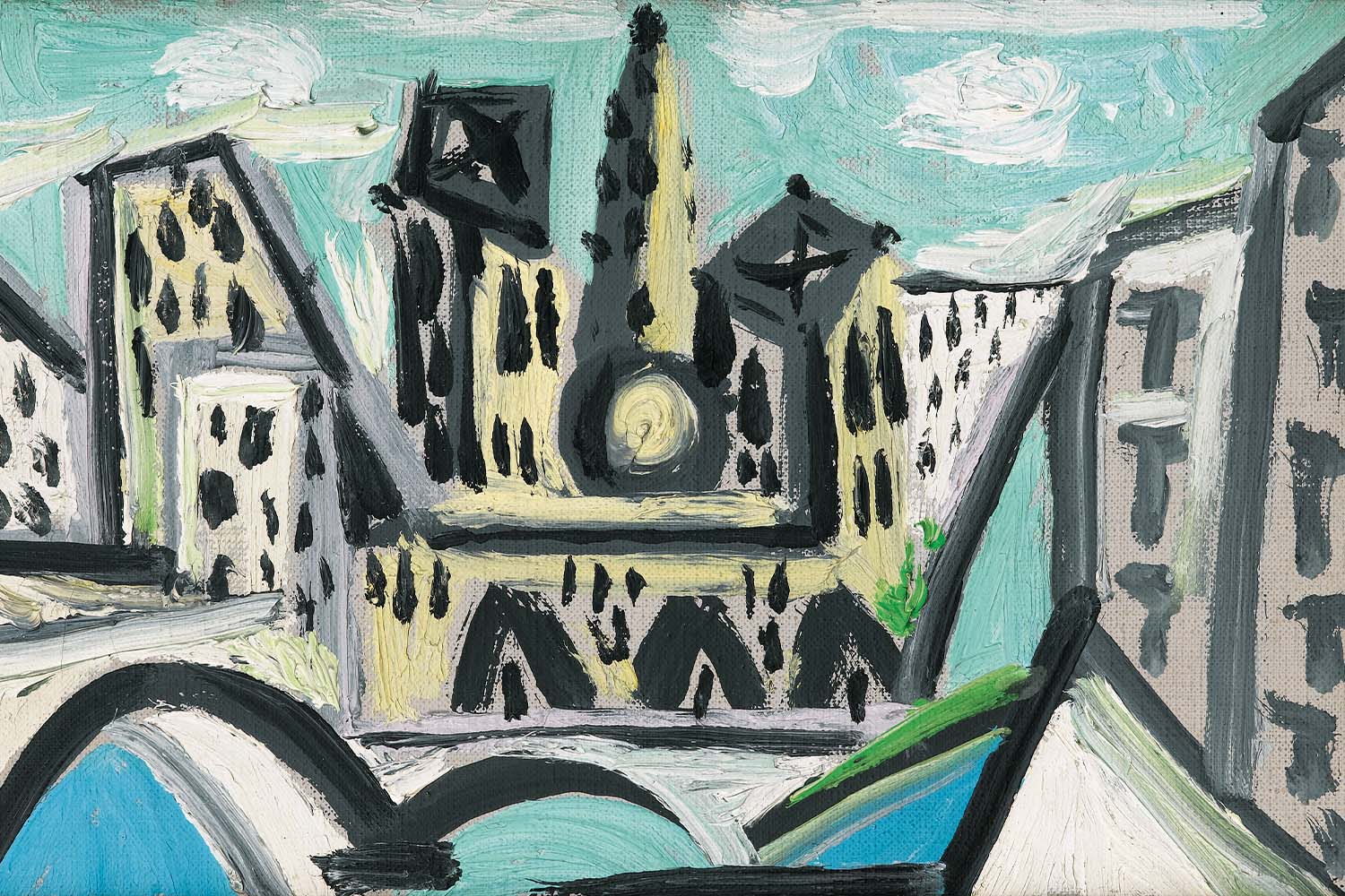 Pablo Picasso's "View of Notre-Dame"