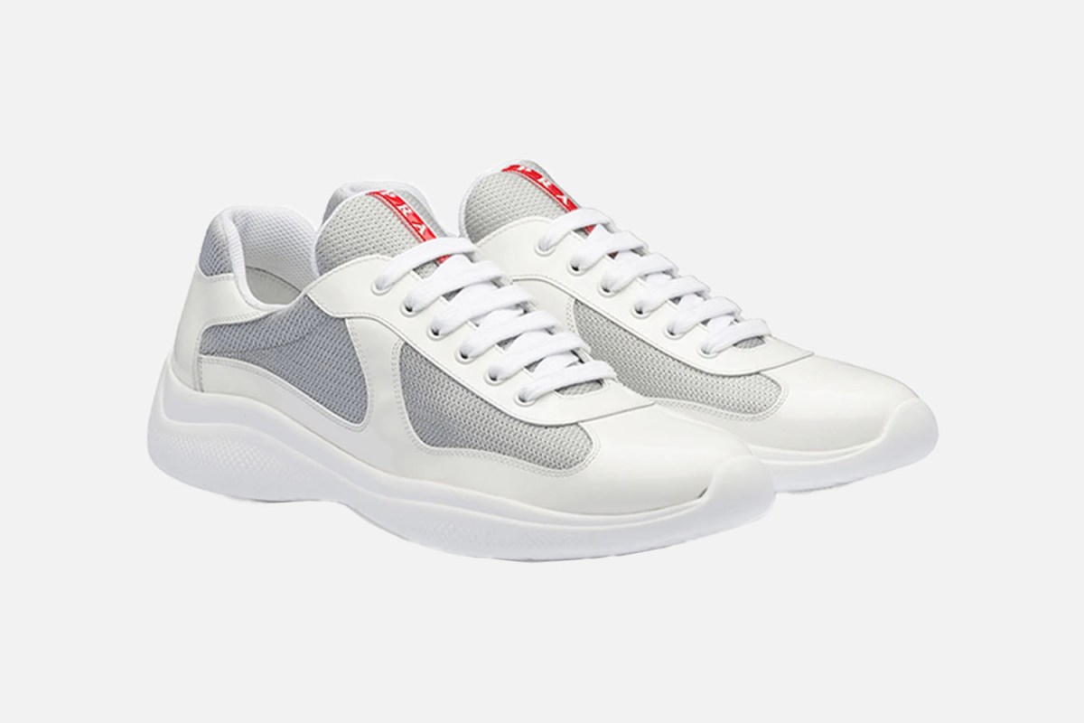 Prada America’s Cup Leather Sneakers