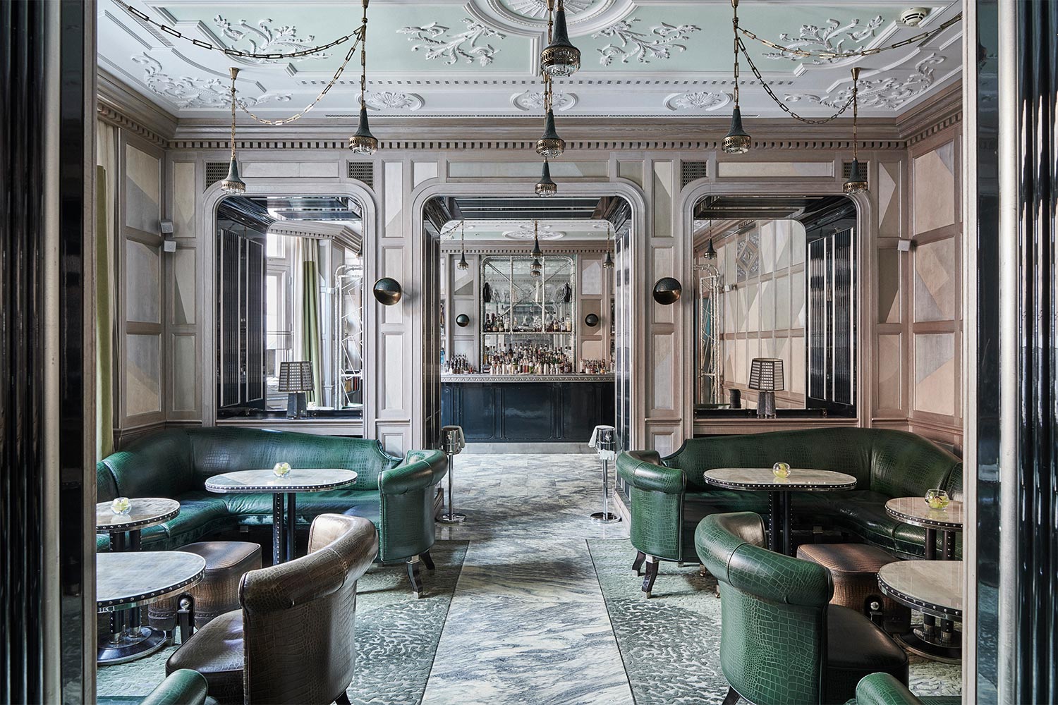 The Connaught Bar, a legendary cocktail bar in London