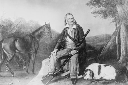 A painting of John James Audubon, the famed naturalist and “founding father of American birding.” The National Audubon Society voted to keep his name despite his history as an enslaver.