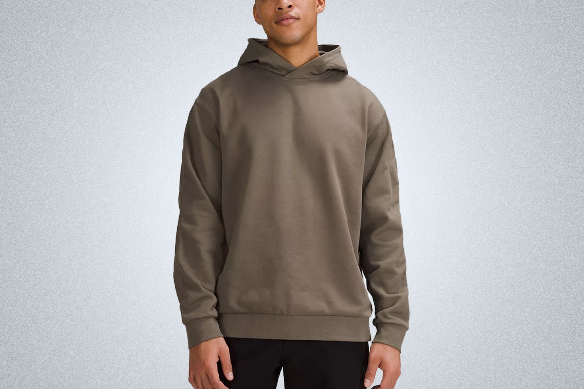 The Coffee-Run Toss-On: lululemon French Terry Oversized Pullover Hoodie