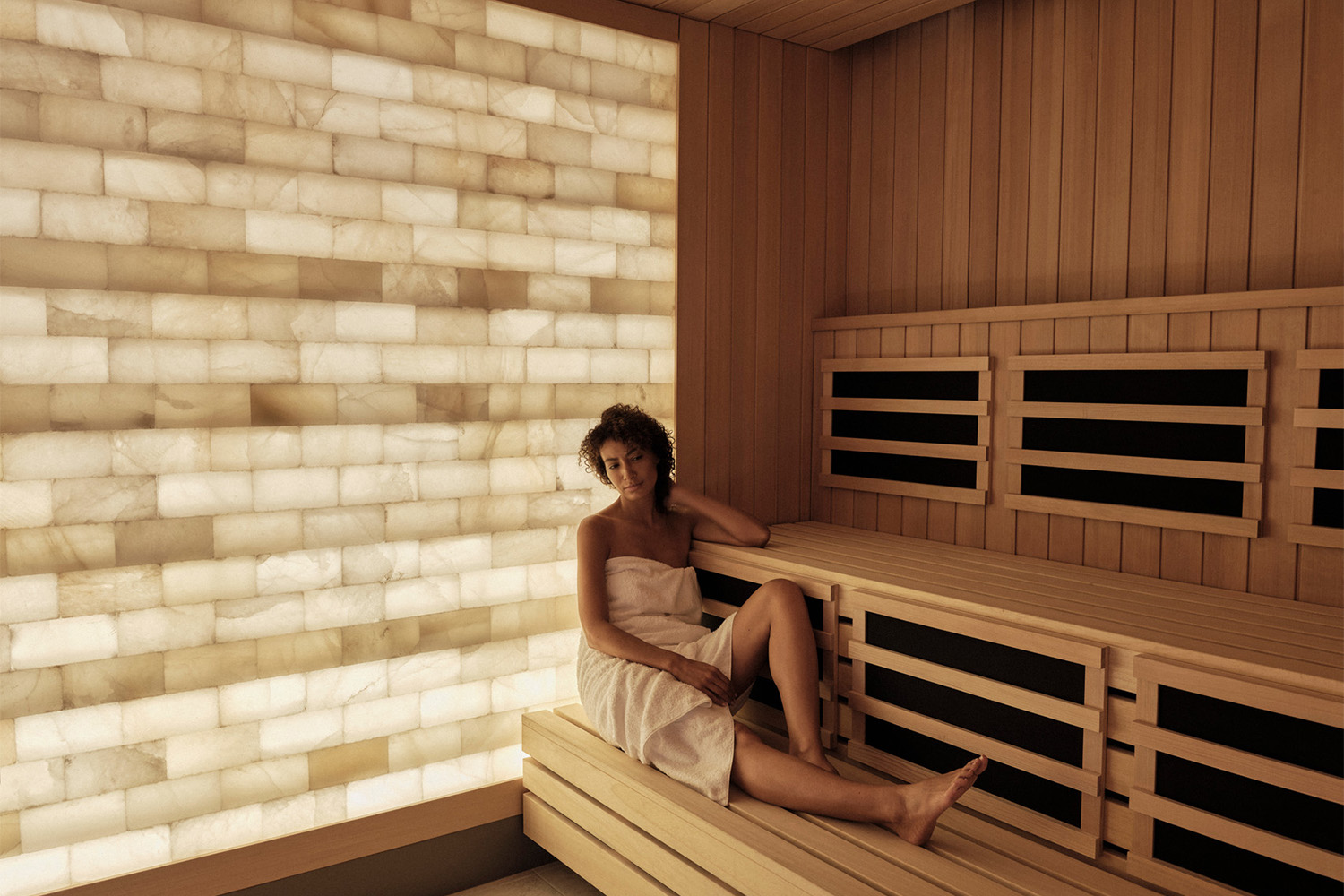 The Sauna at the Four Seasons Fort Lauderdale