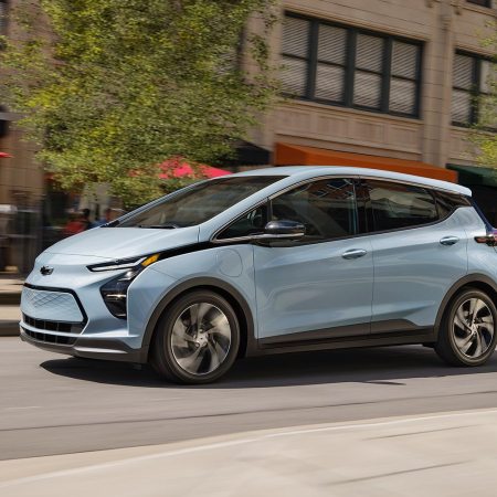 The 2023 Chevrolet Bolt EV, which will be discontinued along with the Bolt EUV at the end of the year