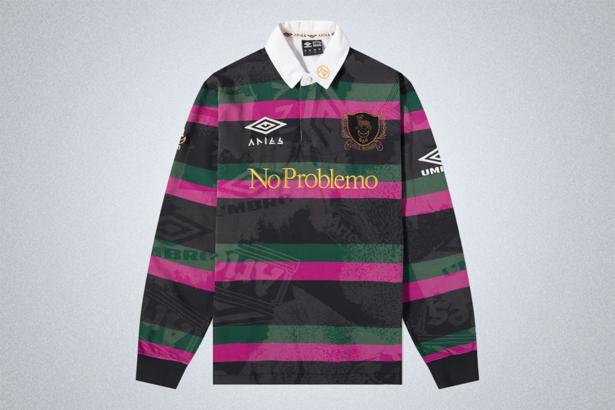 Aries x Umbro Lasered Rugby Shirt