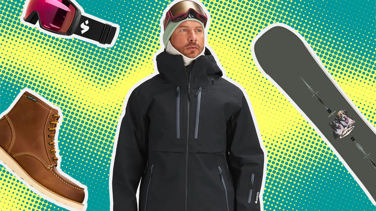 a collage of items from the Backcountry End-of-Season Sale