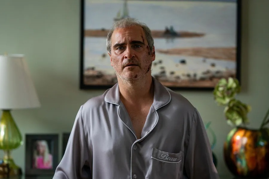 Joaquin Phoenix in "Beau Is Afraid"