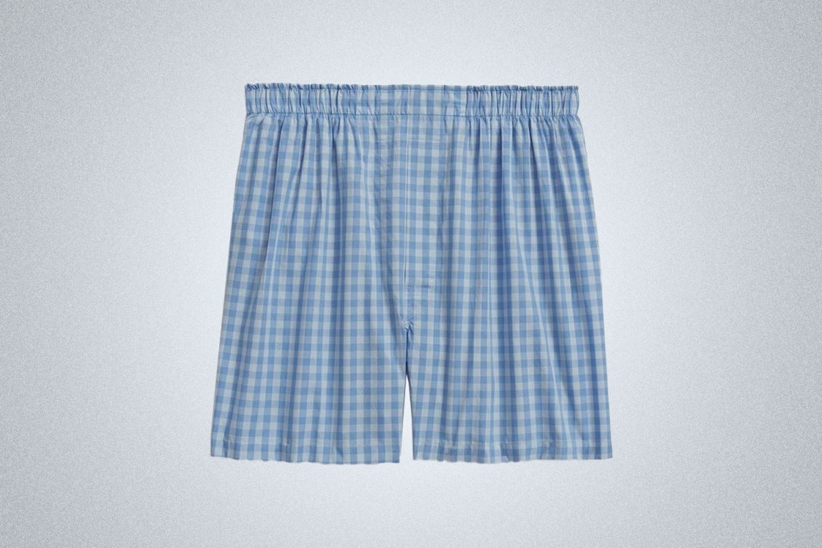 Brooks Brothers Cotton Broadcloth Gingham Boxers