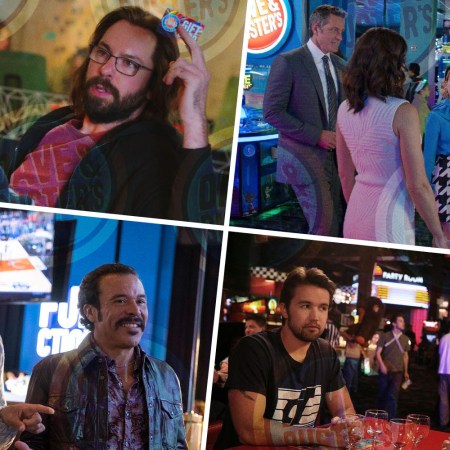 TV characters at Dave & Buster's