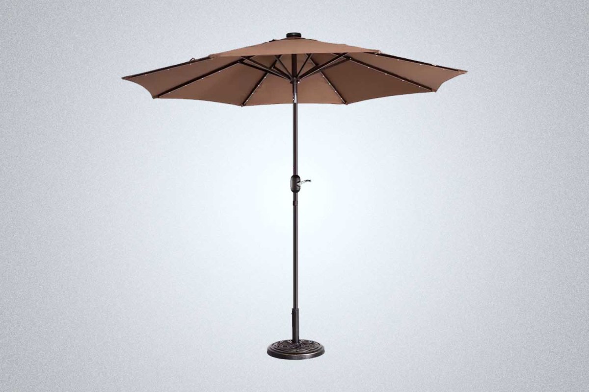 Evangelista 108” Lighted Market Umbrella