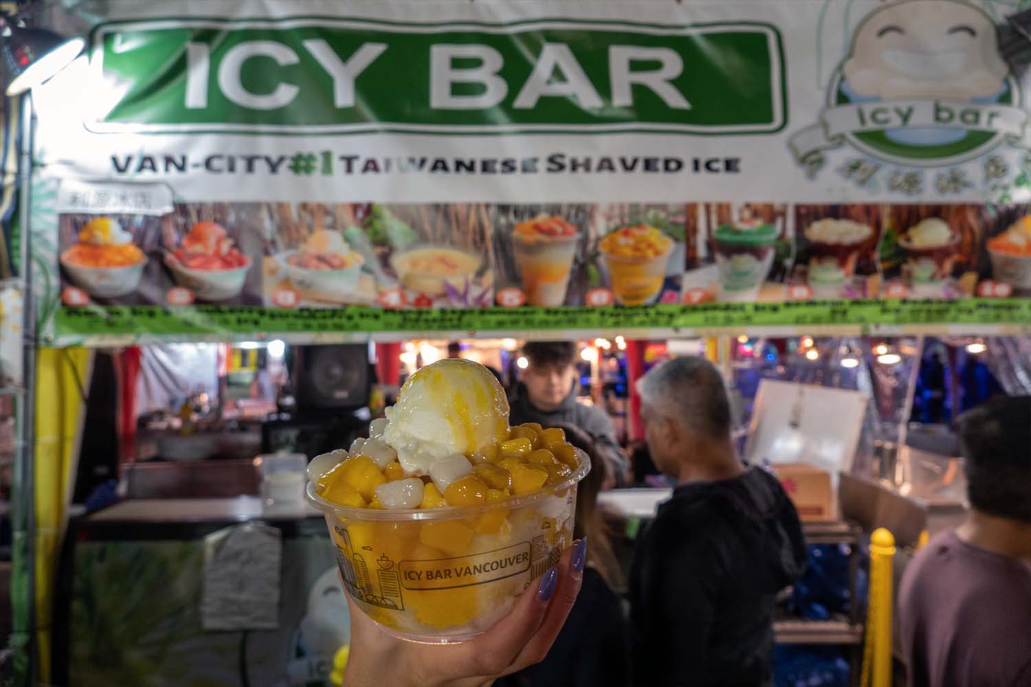 Mango Taiwanese shaved ice from Icy Bar