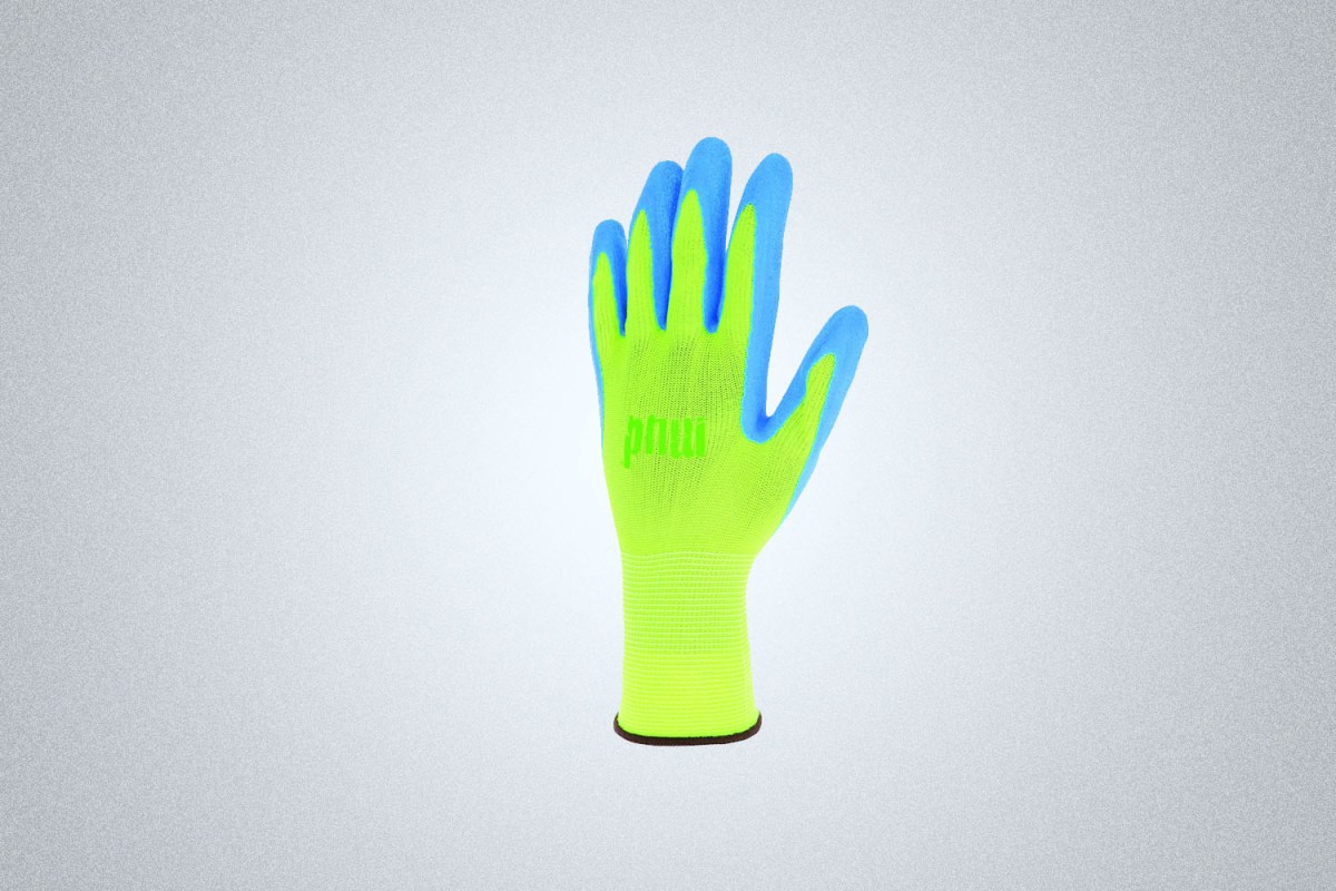 MUD Super Grip Latex Coated Palm Garden Work Gloves