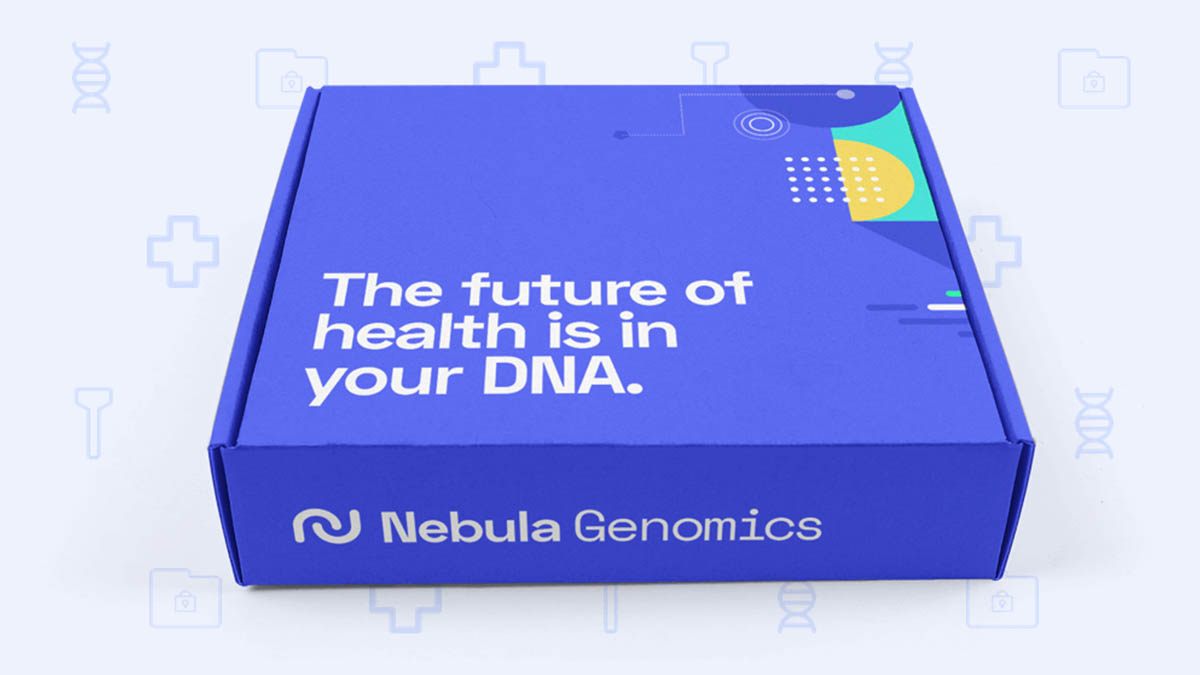 A box kit from Nebula Genomics