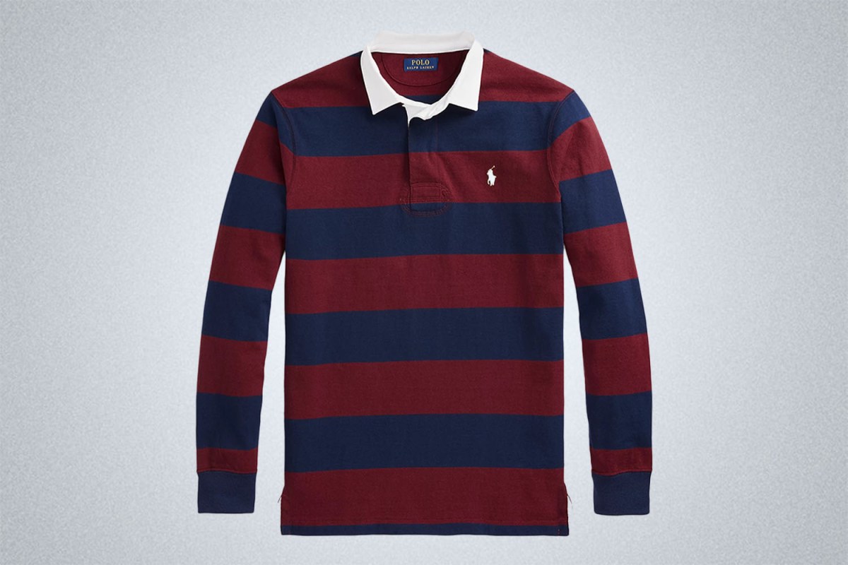 Brooks Brothers Mens Classic Long Sleeve Rugby Shirt Sale Brooks