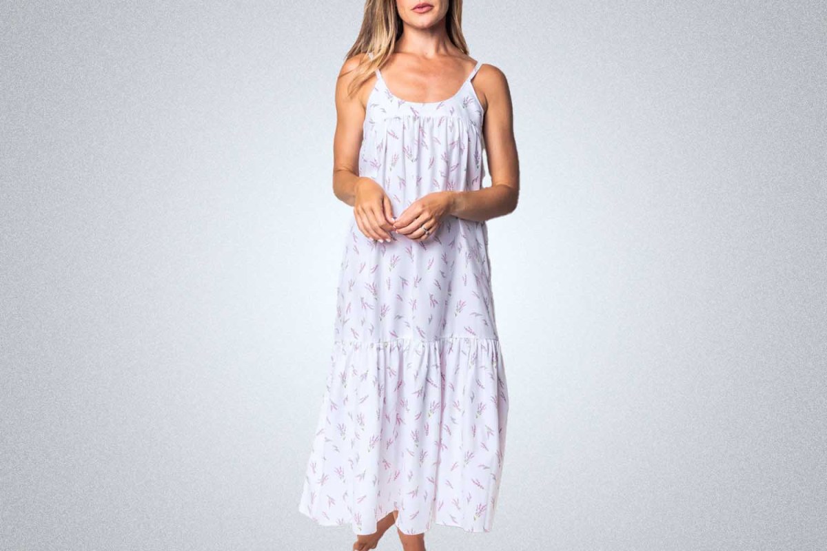Petite Plume Women’s Fields of Provence Chloé Nightgown