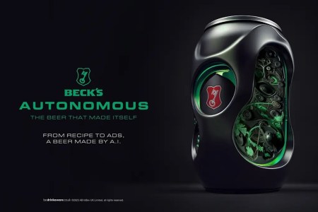 beck's ai designed beer