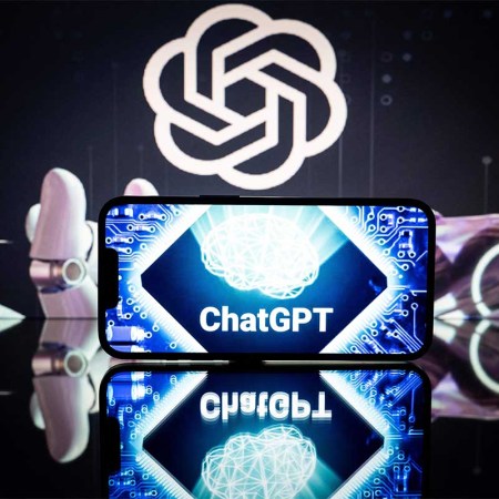 This picture taken on January 23, 2023 in Toulouse, southwestern France, shows screens displaying the logos of OpenAI and ChatGPT. - ChatGPT is a conversational artificial intelligence software application developed by OpenAI