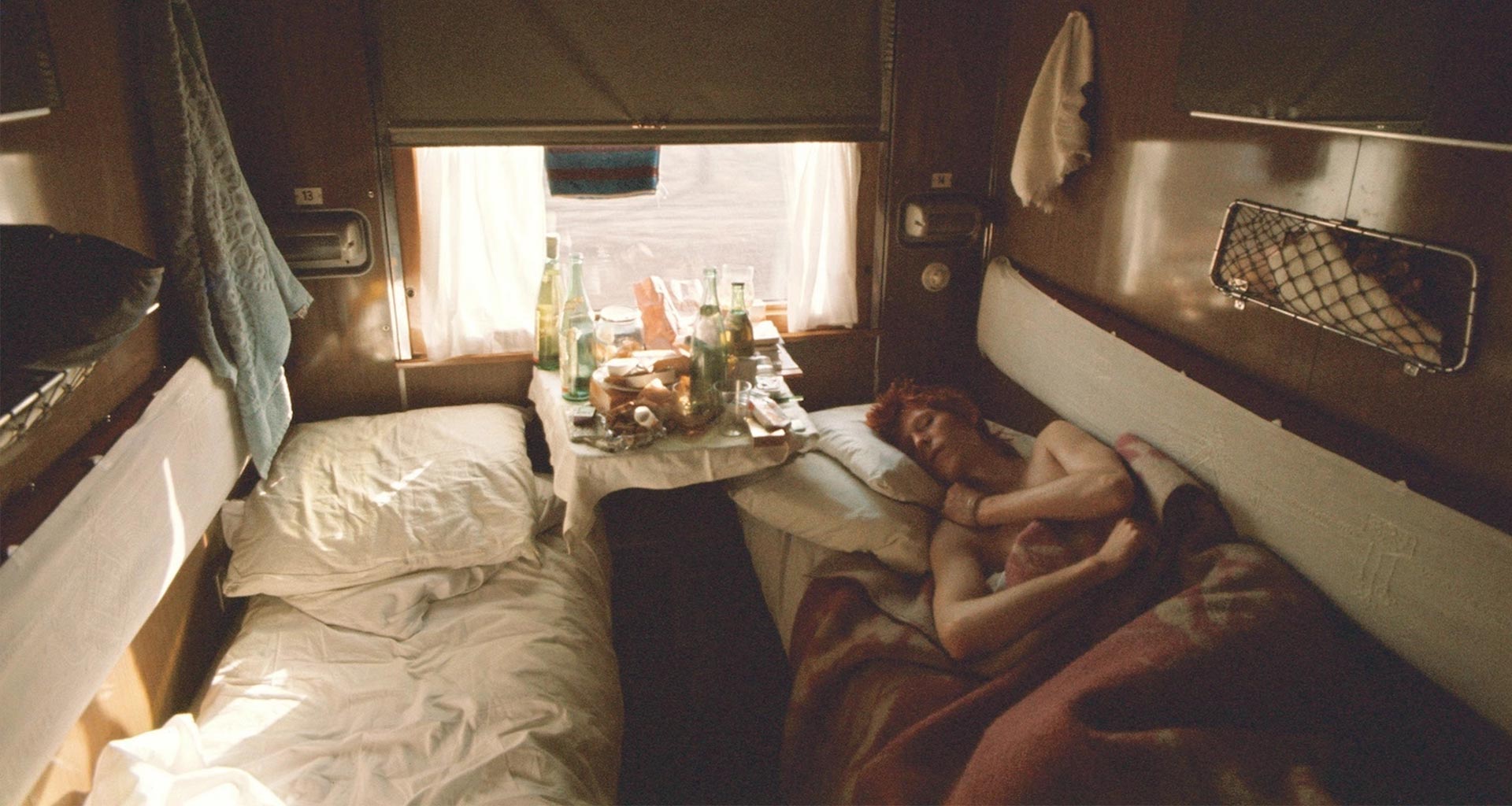 David Bowie on the Trans-Siberian Railway.