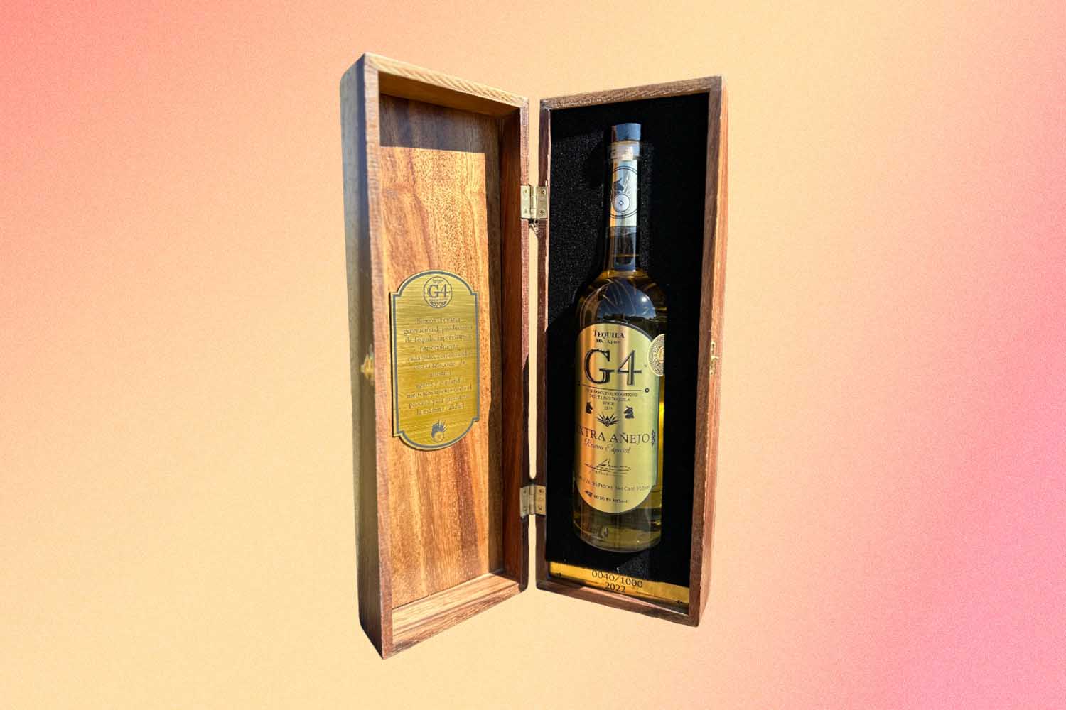 G4 6-Year Extra Añejo tequila