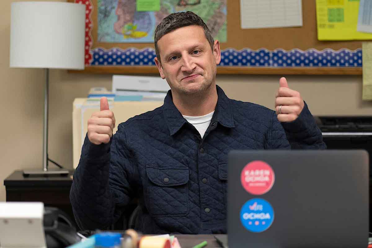 A scene from season 3 of "I Think You Should Leave with Tim Robinson," debuting in May 2023 on Netflix