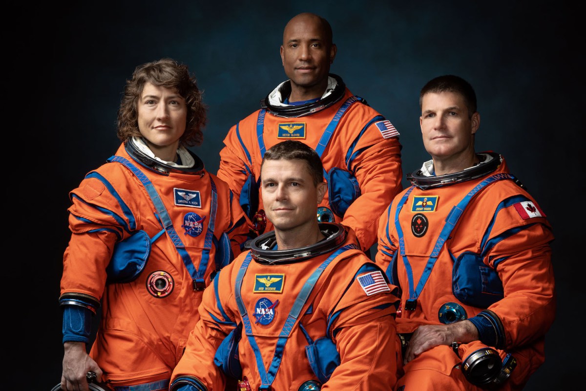 Artemis II Astronauts in their spacesuits