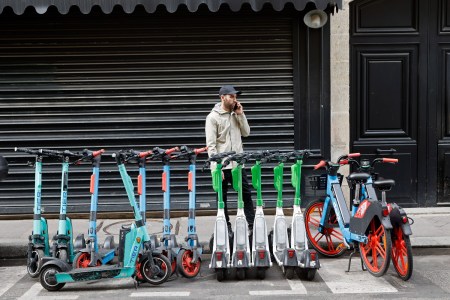 Paris scooters