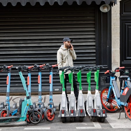 Paris scooters