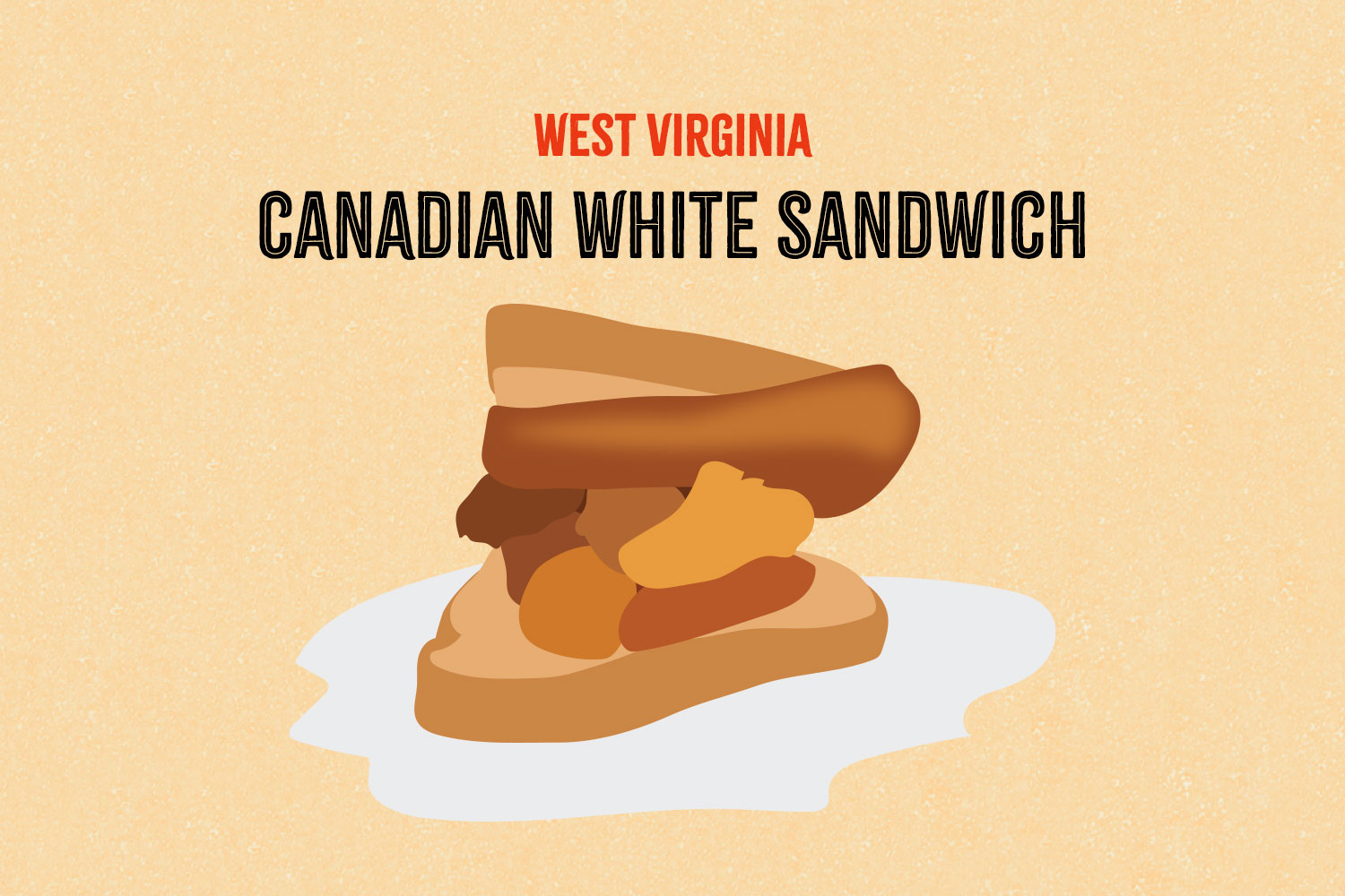Canadian White Sandwich illustration
