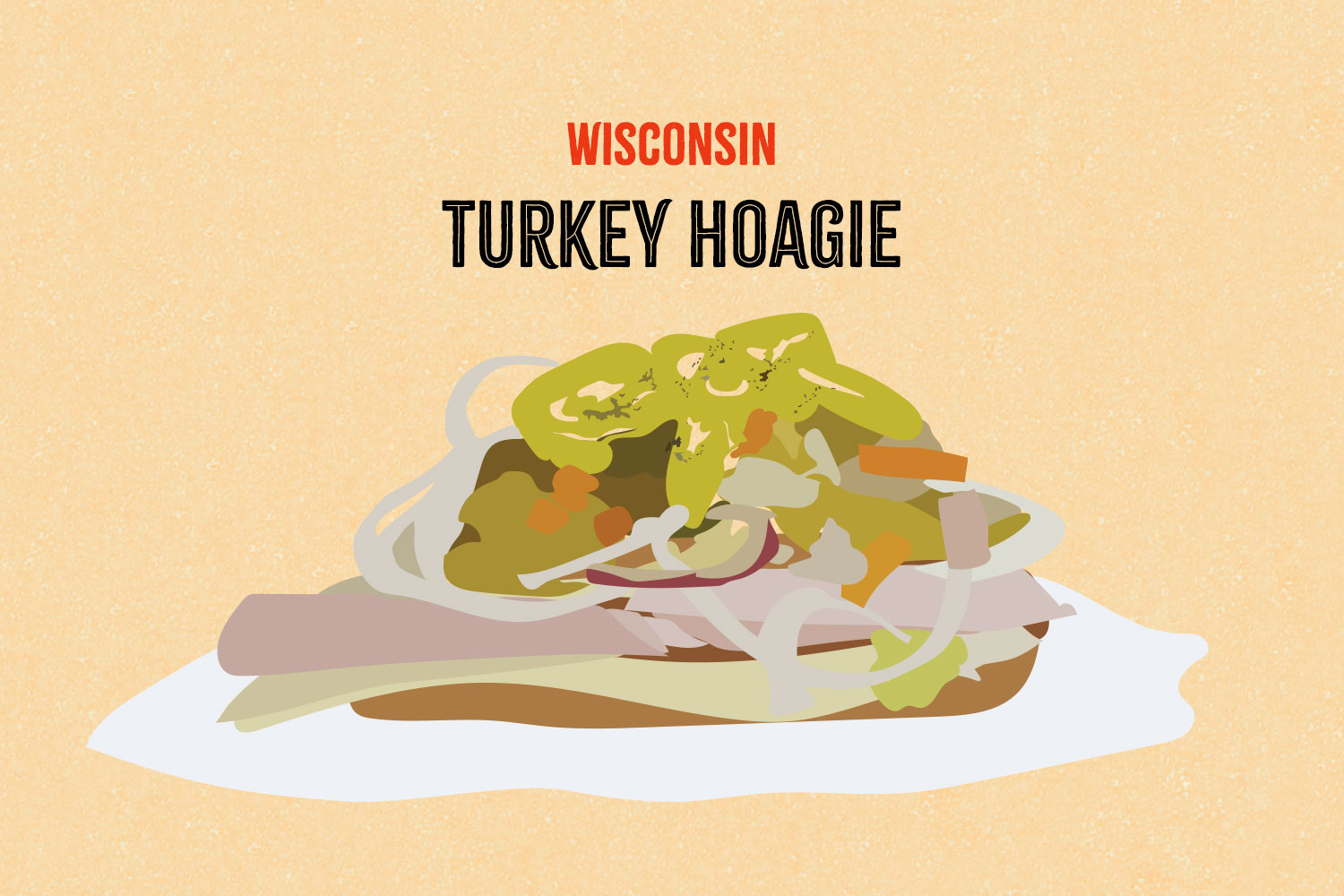 Turkey Hoagie illustration