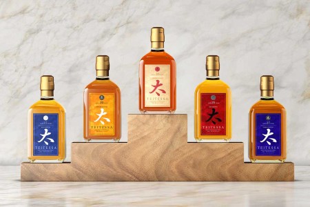 A range of Teitessa Japanese whisky