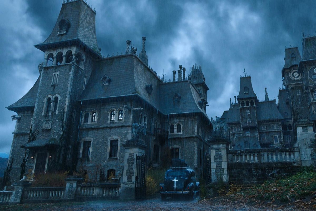 Nevermore Academy in the Netflix hit "Wednesday," which is based on a real castle in Romania