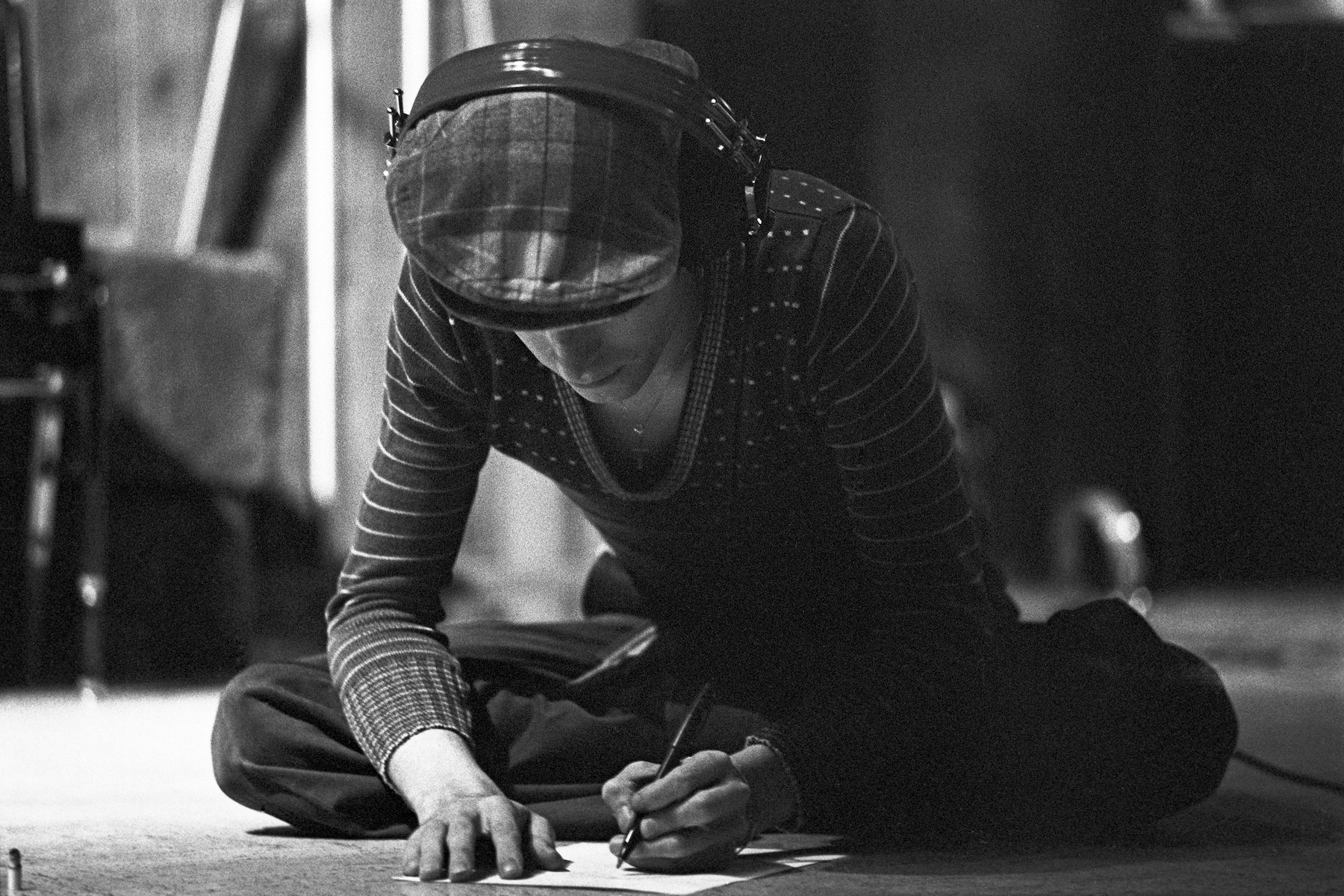 David Bowie writing lyrics