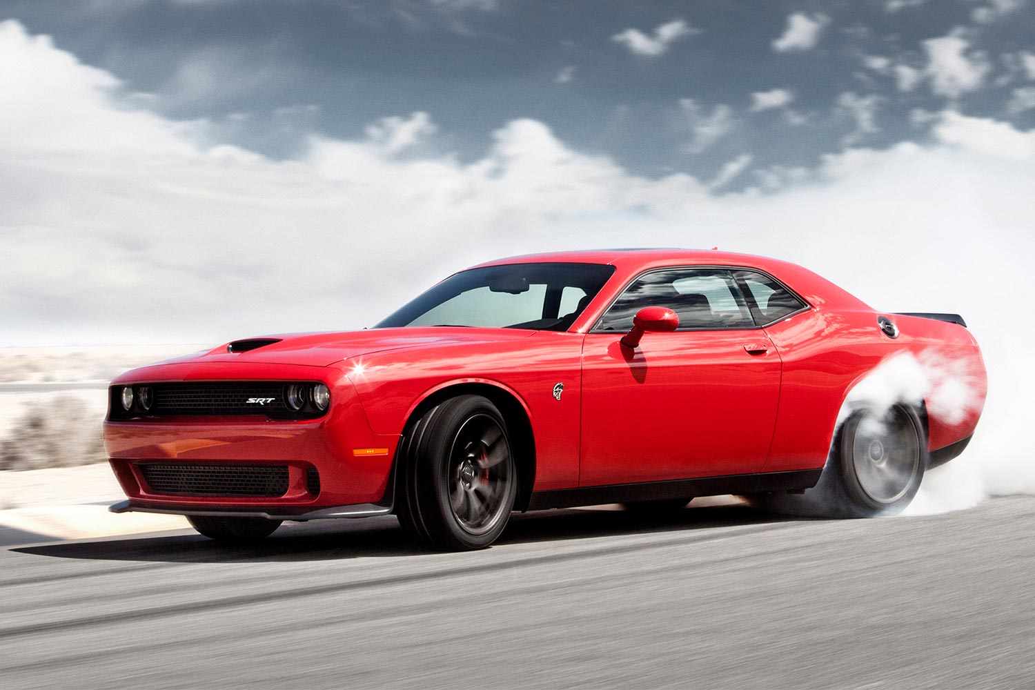 2015 Dodge Challenger SRT Hellcat, the first appearance of the Hellcat V8 engine