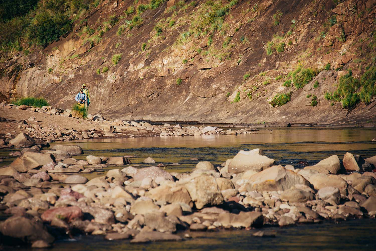 Fishing on the Bokong River