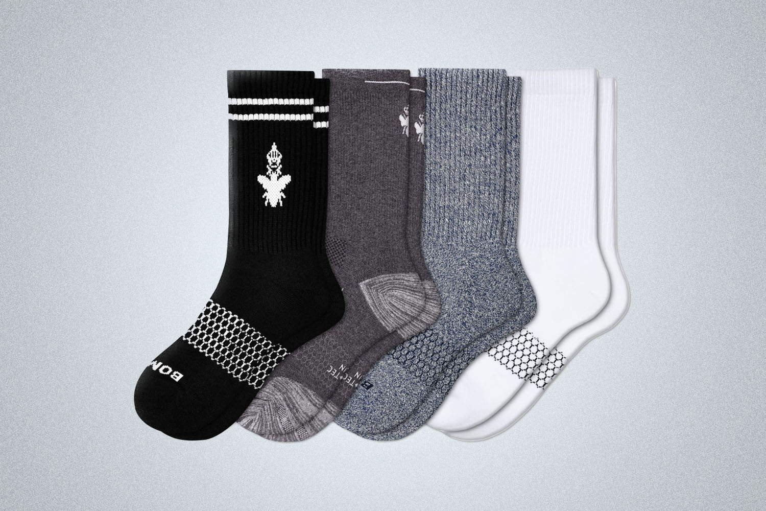 Bombas Men’s Calf Sock Starter 4-Pack