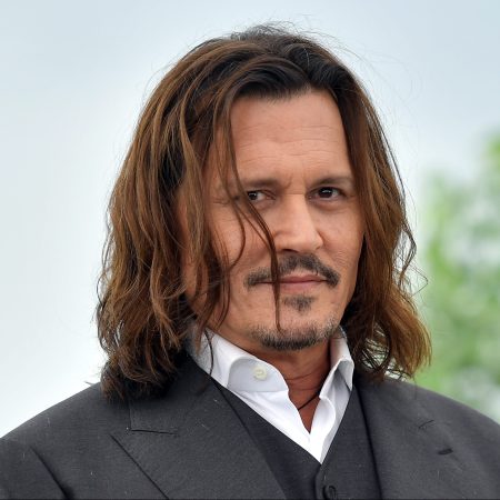 Johnny Depp attends the "Jeanne du Barry" photocall at the 76th annual Cannes film festival at Palais des Festivals on May 17, 2023 in Cannes, France.