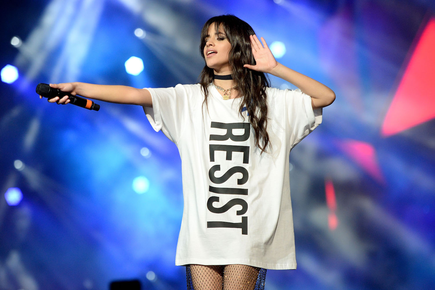 Camila Cabello on stage