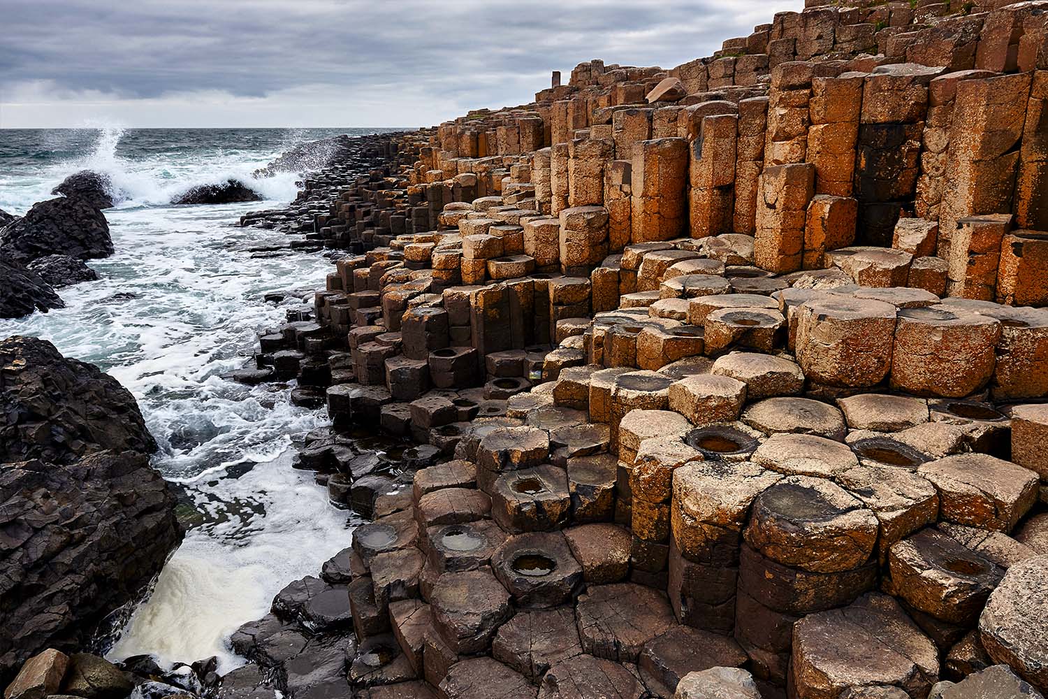 Giant's Causeway is the country's only UNESCO World Heritage Site