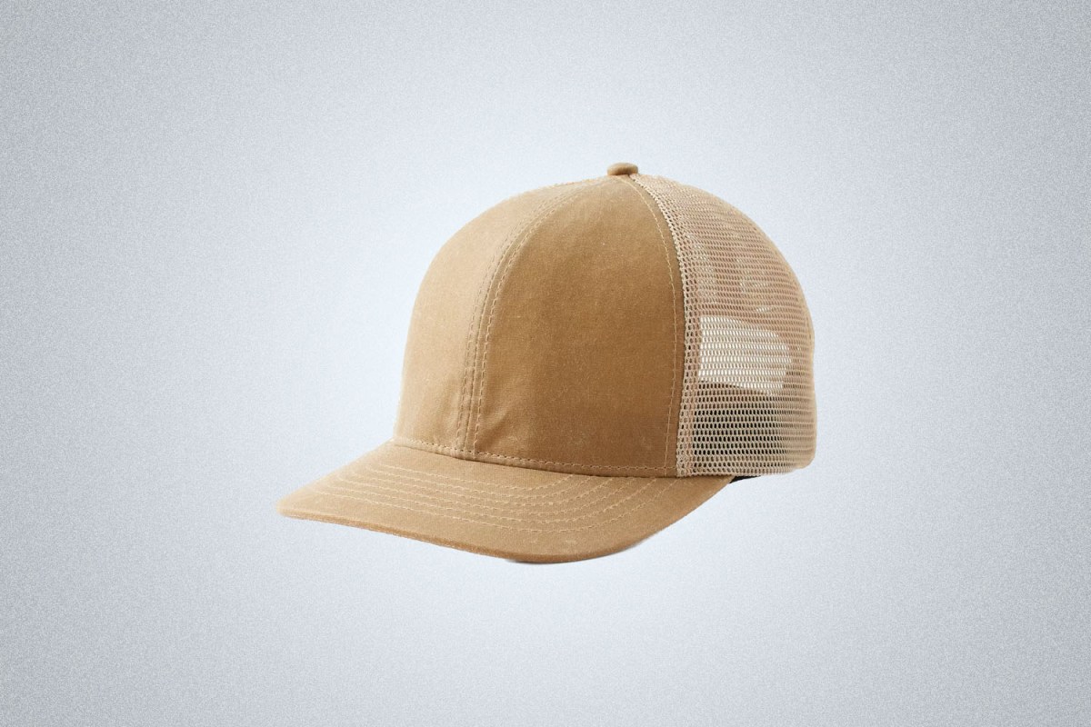 Huckberry Waxed Canvas Trucker Hat