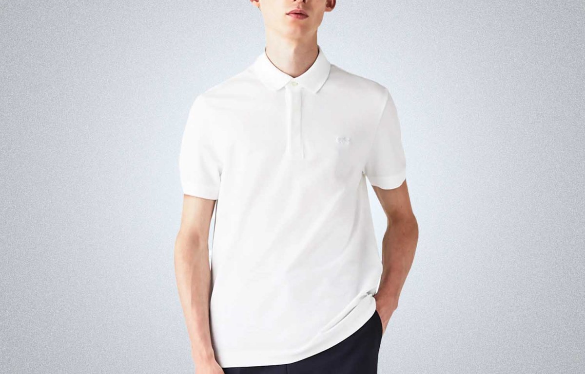 Lacoste Paris Regular Fit Stretch Polo