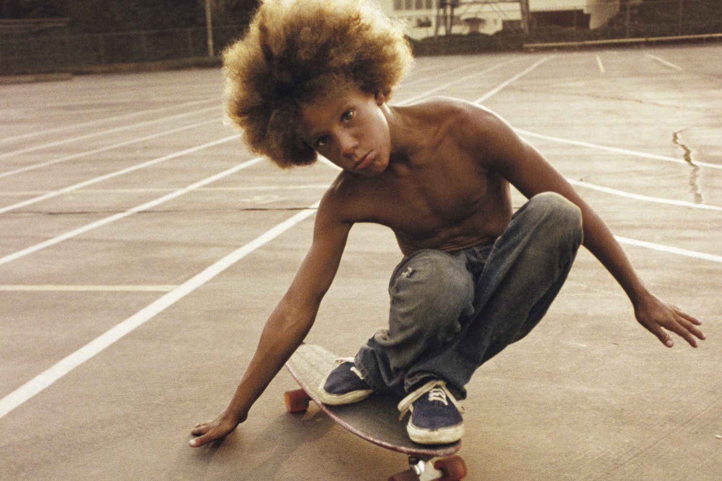 kid skating on skateboard