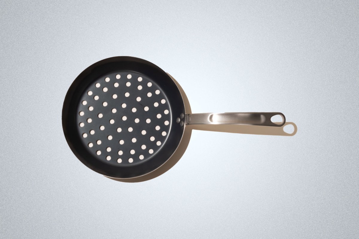 Made In 11″ Blue Carbon Steel Grill Frying Pan
