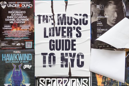 Music Lover's Guide to NYC poster