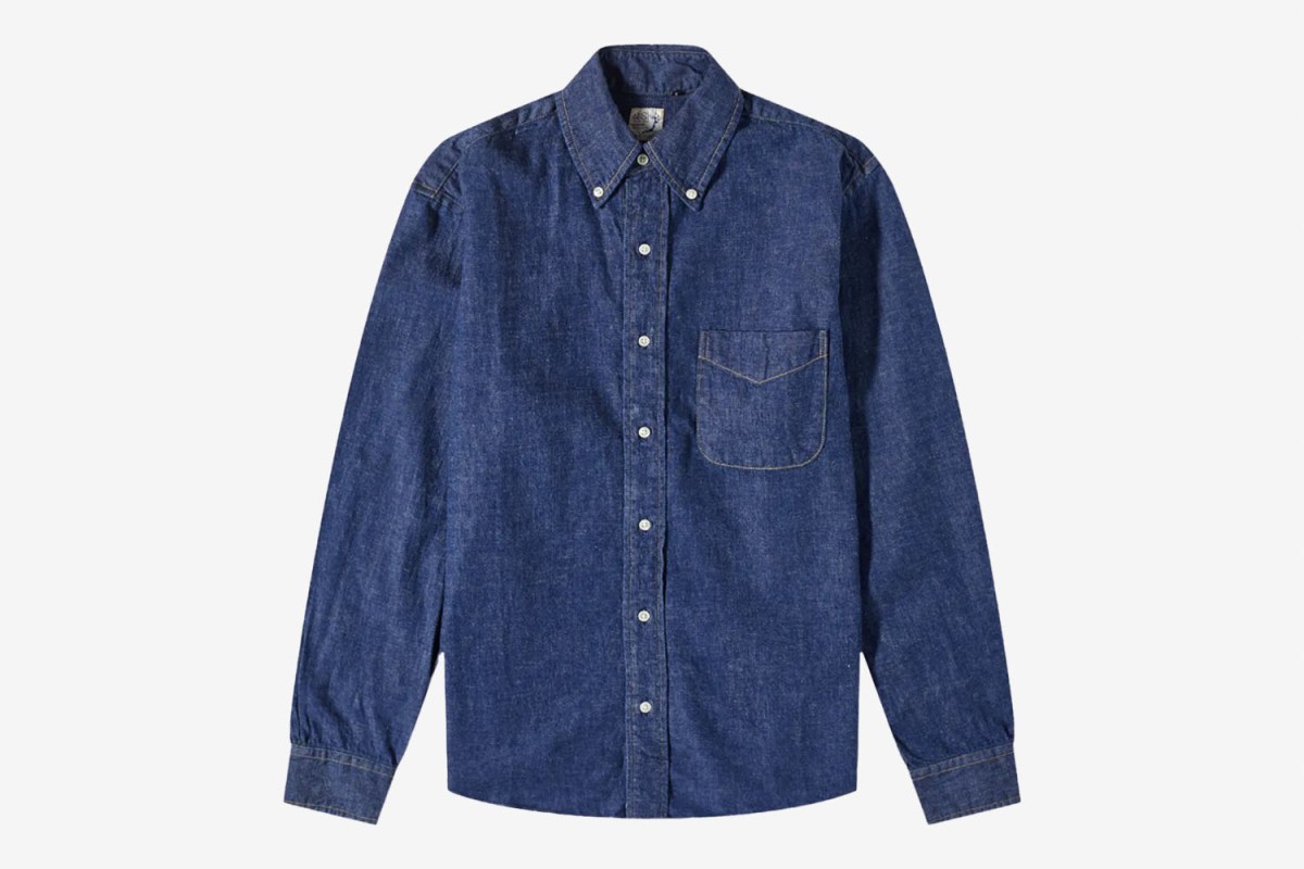 Our Go-To Denim Shirt: OrSlow Button Down