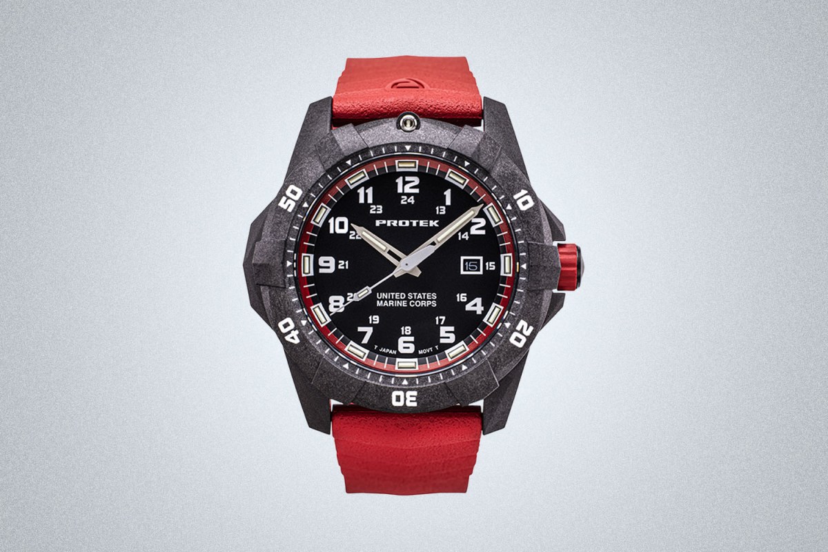Protek's Rugged Watches Are Officially USMC Strong - InsideHook
