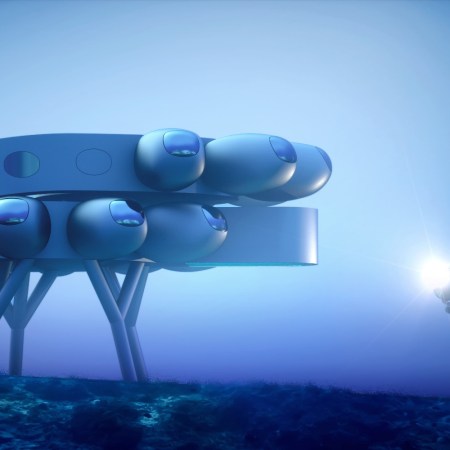 Proteus underwater research station rendering