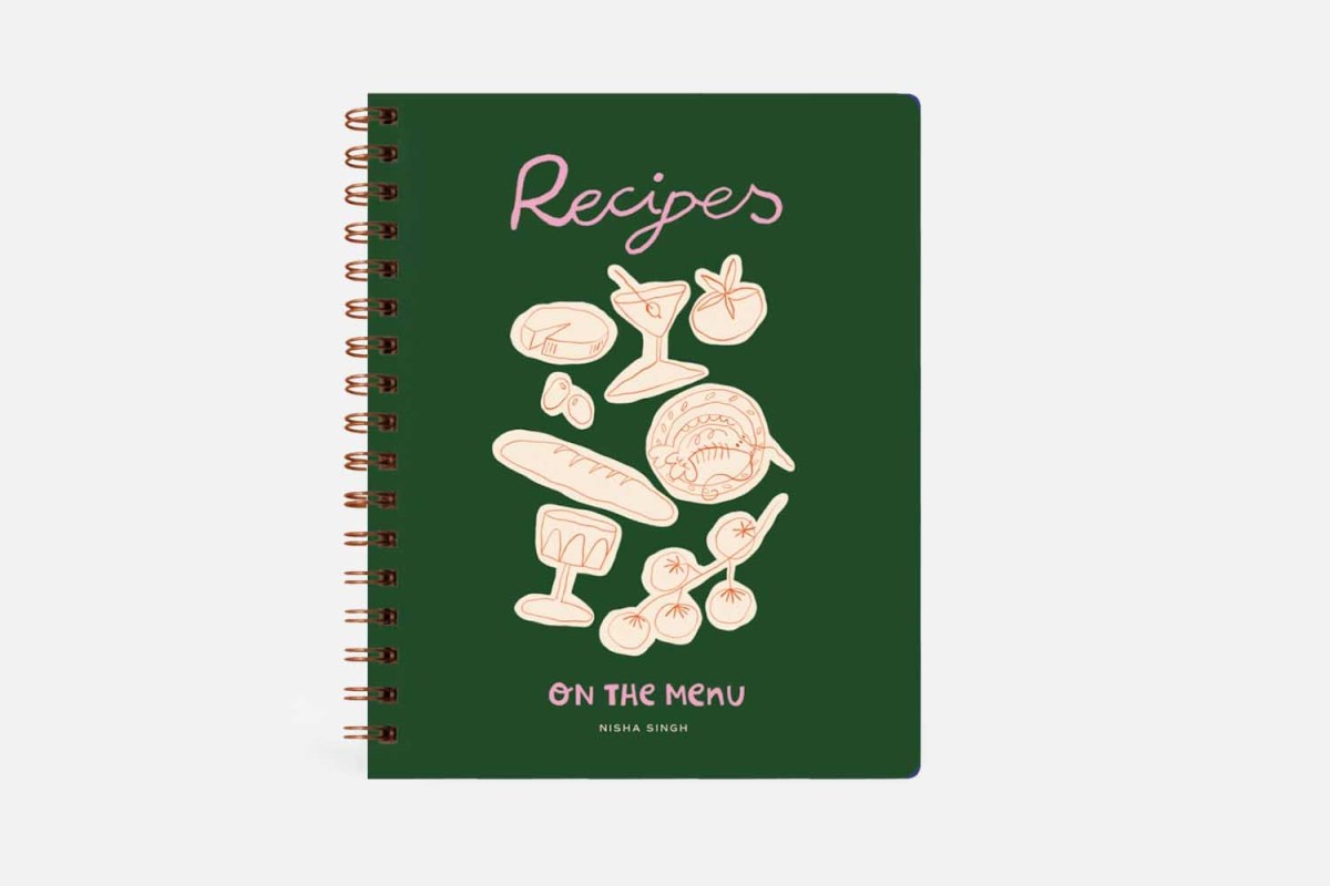 Papier Al Fresco Spiral Recipe Journal