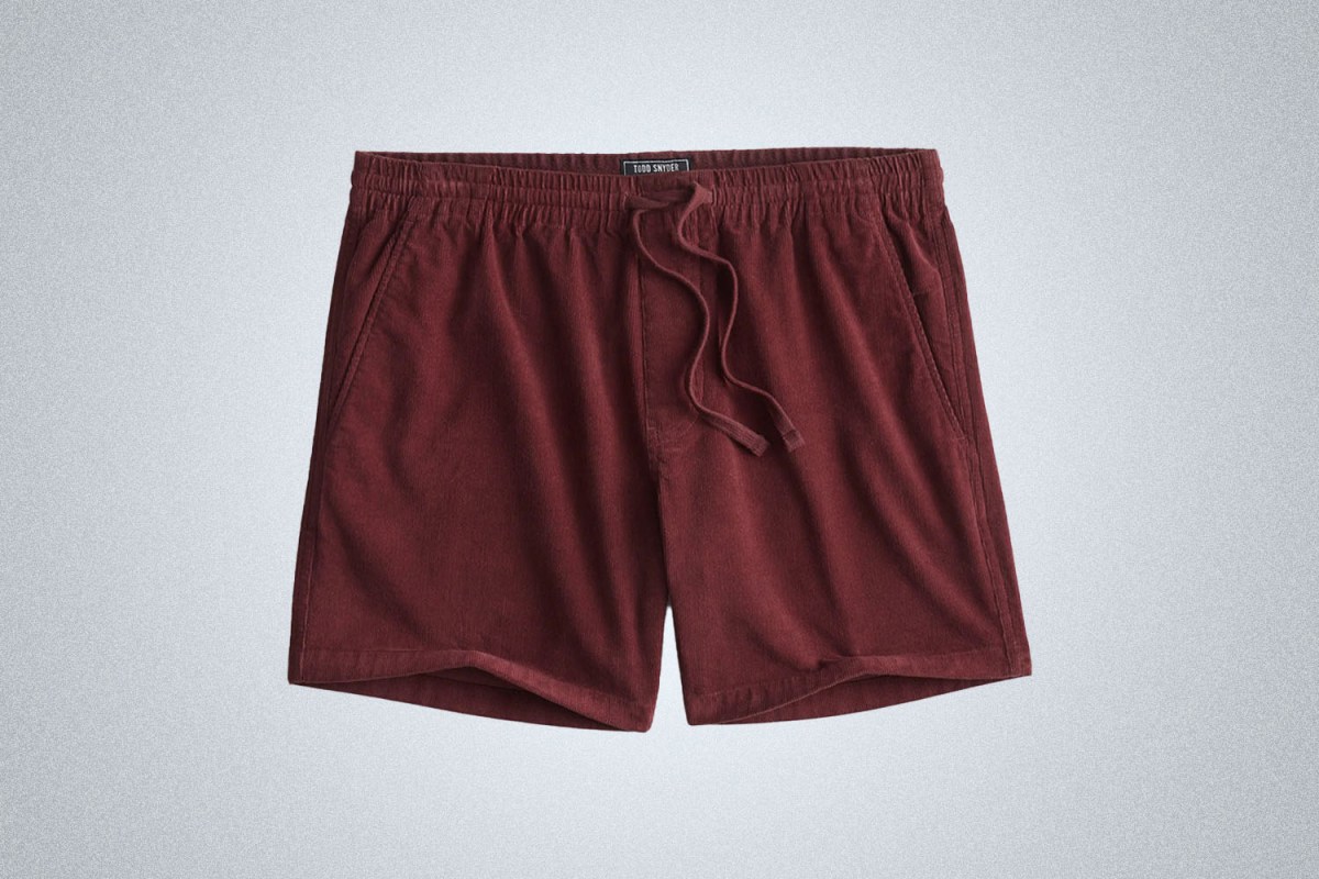 The Chiller Cord Shorts: Todd Snyder 5″ Corduroy Weekend Short