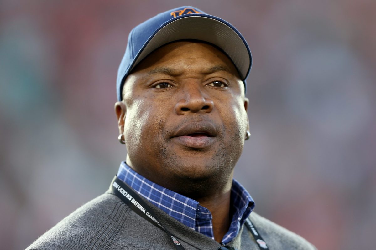 Ex-Auburn Tigers player Bo Jackson at the Rose Bowl in 2014.