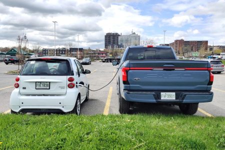 Testing the Ford F-150 Lightning’s Superpower: Charging Other EVs